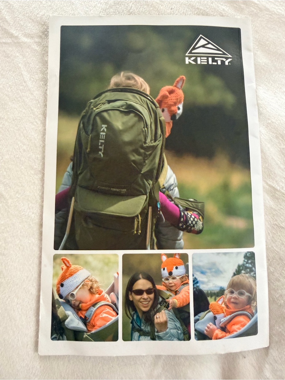 Kelty Insignia Blue Child Carrier. Walking, Hiking, Events. Toddler Backpack.